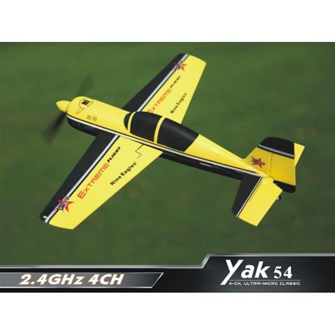 Nine Eagles Yak-54 (NE R/C 777B) 2.4Ghz RTF Yellow [NE30277724202001A]